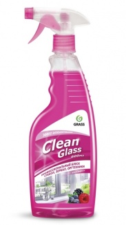 Средство для мытья стекол и зеркал Clean Glass лесные ягоды 0,6л GRASS /52928/
