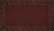Коврик 50x80см Spongy Меандр коричневый SUNSTEP 