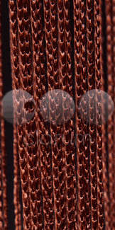 Нитяна занавеска (90х260) шоколад HDSC0004
